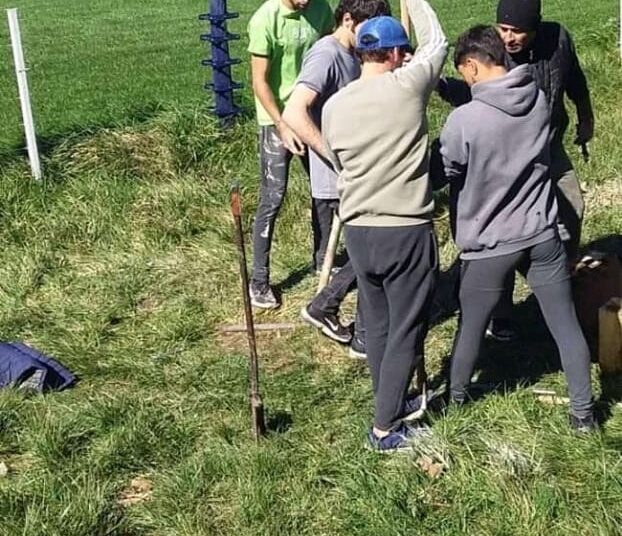 El Club Villa Lumieri sigue con la Campaña del Pino para colocar en su predio