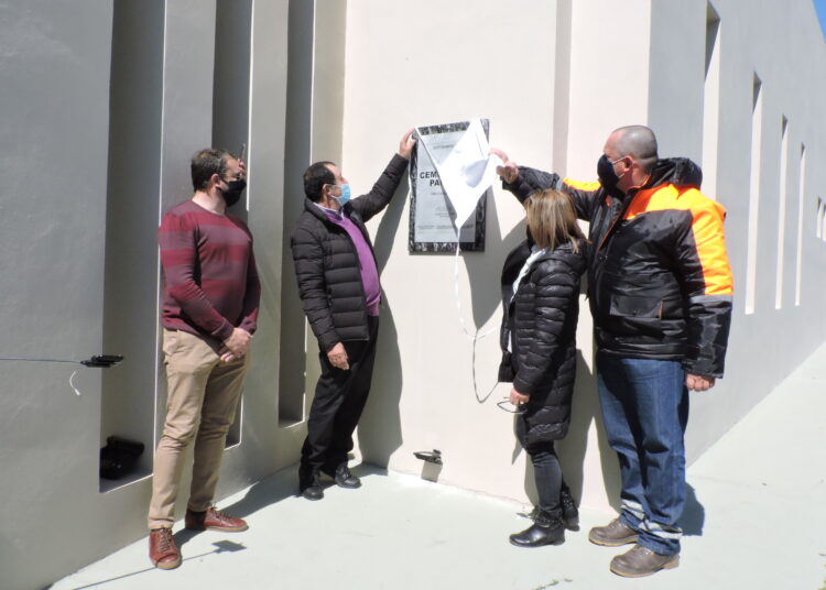 Se inauguró el Cementerio Parque en Villa Cacique- Barker