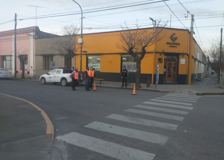 Control vehicular en Av. Libertad