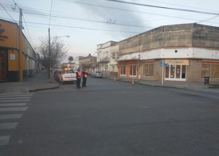 Control vehicular en Av. Libertad