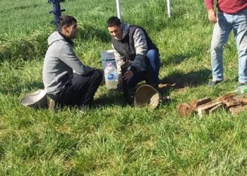 Villa Lumieri terminó el pozo para el riego y sigue sumando donaciones