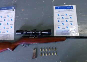 Ordenan allanamiento en una vivienda y secuestran un arma de fuego