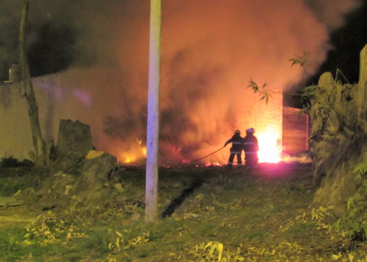 La vocación de servicio de nuestros Bomberos Voluntarios en imágenes