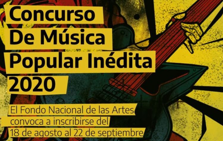 Concurso de Música 2020 del Fondo Nacional de las Artes