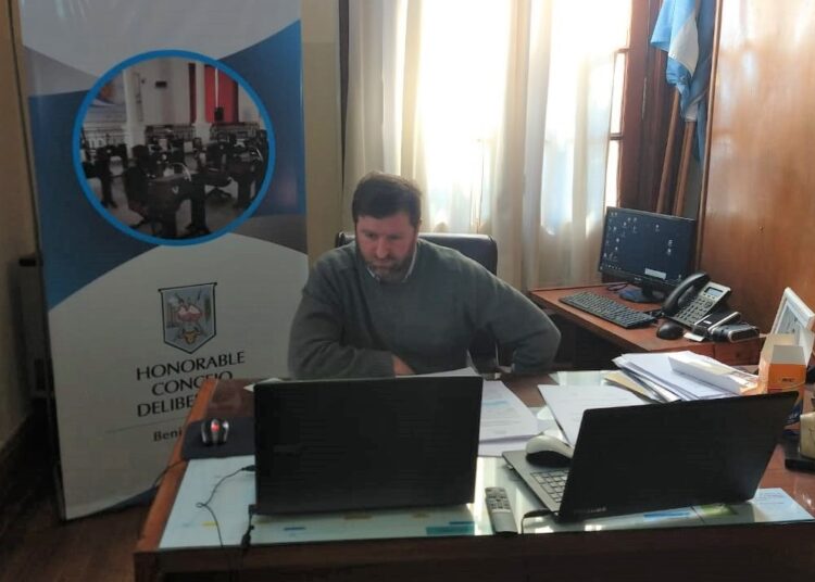 El presidente el HCD mantuvo una importante reunión virtual
