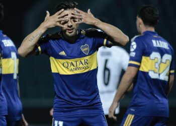 Con dos goles de Salvio, Boca pisó fuerte en Paraguay y le ganó a Libertad