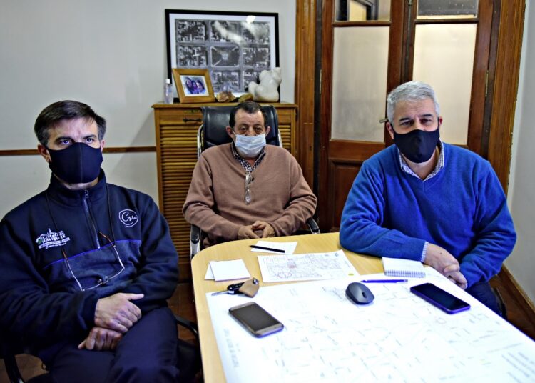 El Intendente se entrevistó con el Director Provincial de Minería