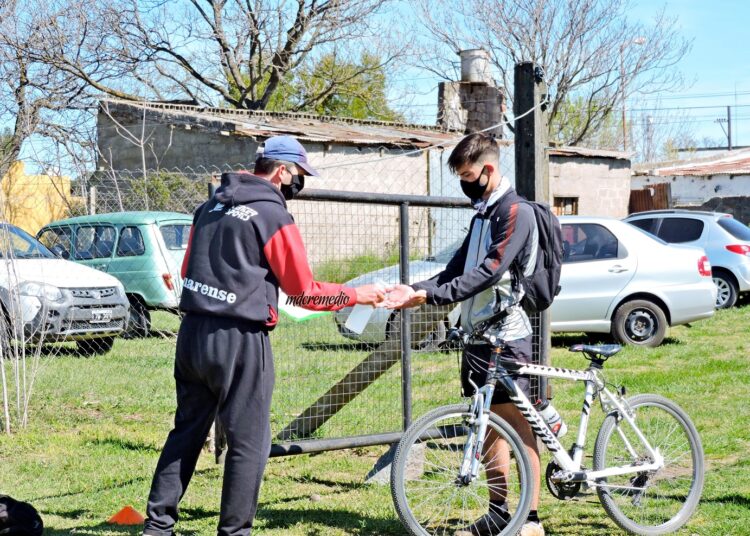 Con un protocolo estricto, Juarense comenzó con los entrenamientos