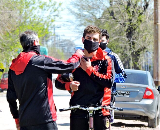 Con un protocolo estricto, Juarense comenzó con los entrenamientos
