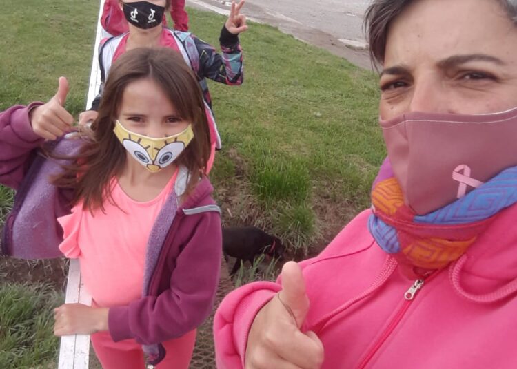 Octubre Rosa,  Barker y sus villas se sumó a la campaña de la Zarini