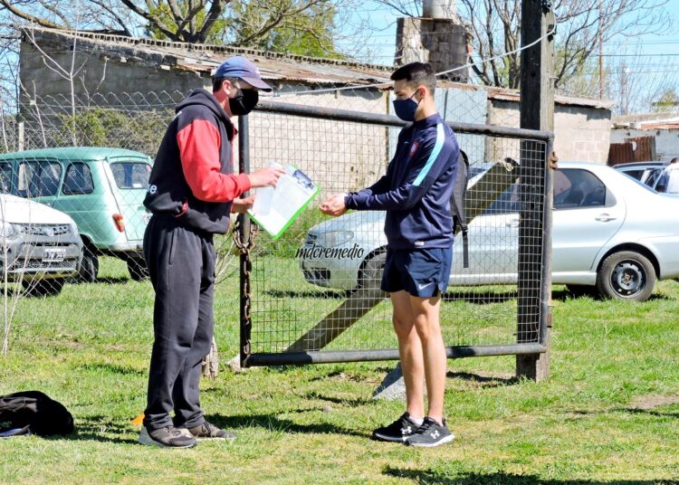 Con un protocolo estricto, Juarense comenzó con los entrenamientos