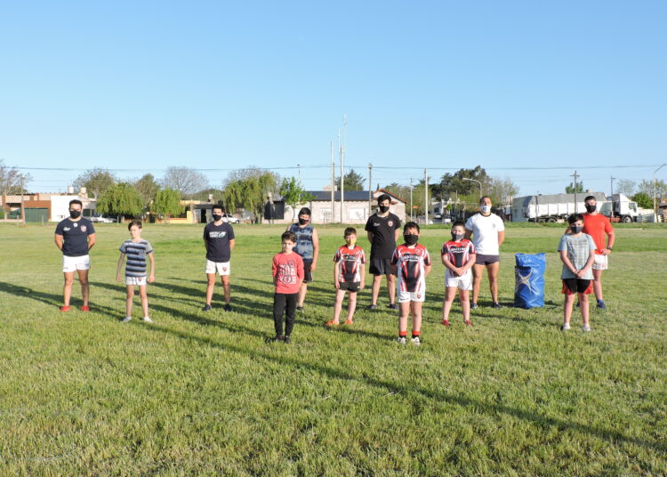 Los Infantiles de Onas Rugby completaron su primer entrenamiento