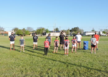 Los Infantiles de Onas Rugby completaron su primer entrenamiento
