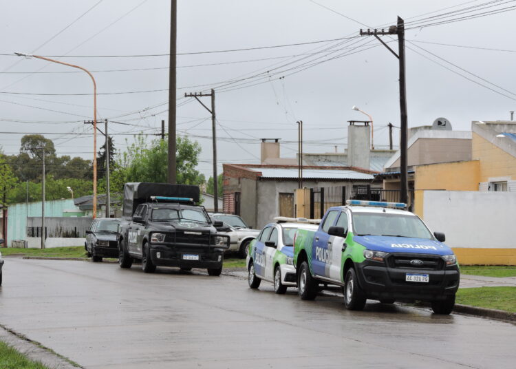 Ocho allanamientos simultáneos realizados en domicilios juarenses