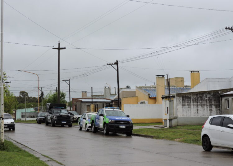 Ocho allanamientos simultáneos realizados en domicilios juarenses