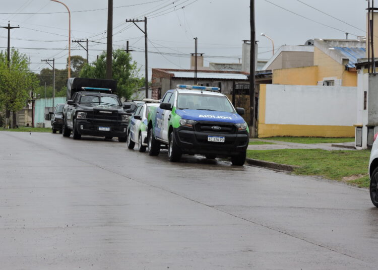 Ocho allanamientos simultáneos realizados en domicilios juarenses