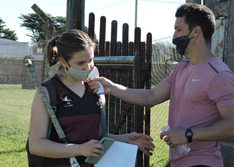 No importó el feriado, el Hockey de Juarense  volvió a los entrenamientos