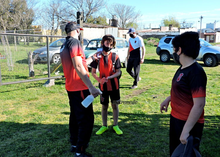 El Infantil del Club Juarense inició la actividad en pandemia