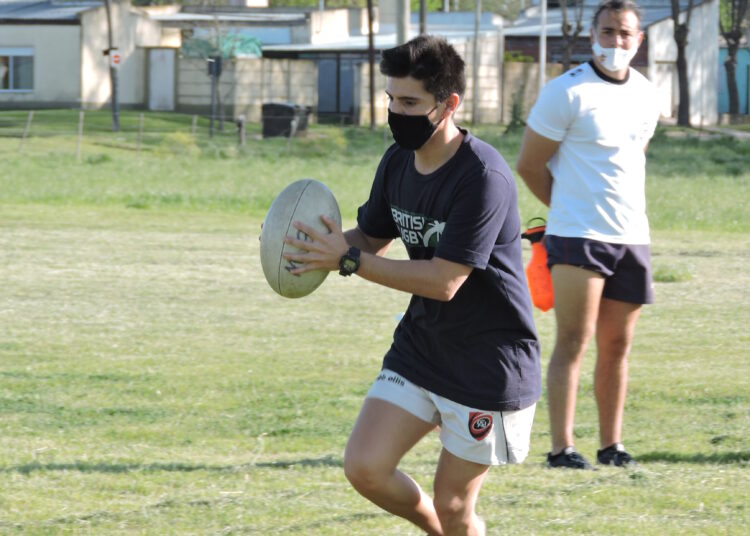 Los Infantiles de Onas Rugby completaron su primer entrenamiento