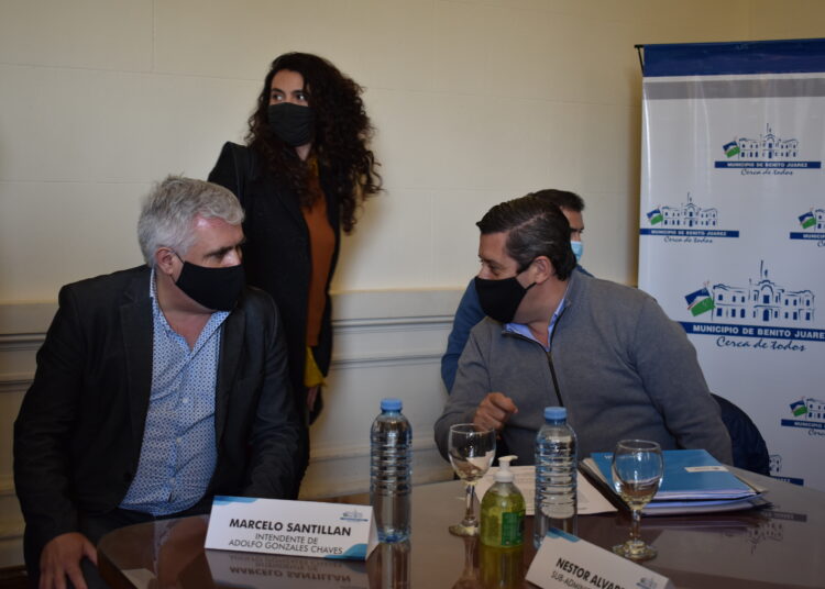 Visita de Ministros y firmas de importantes convenios