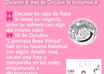 Segunda Caminata en adhesión a la Concientización del Cáncer de Mama