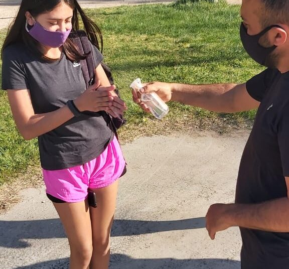 La Escuela Municipal de Básquet Femenino entrenó en el Parque Talglioretti