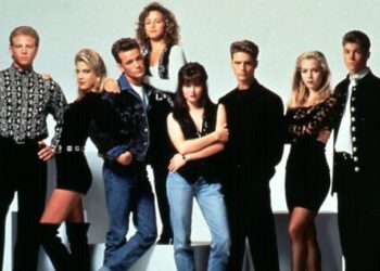 Drama, peleas a golpes, romance y ansiedad: la vida secreta de “Beverly Hills 90210”