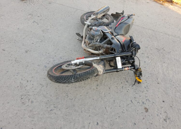 Accidente de tránsito esta mañana