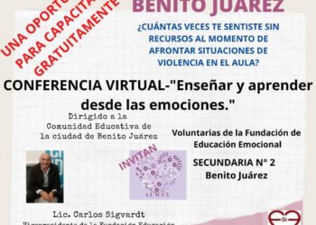 Se invita a participar de la charla «Enseñar y aprender desde las emociones»