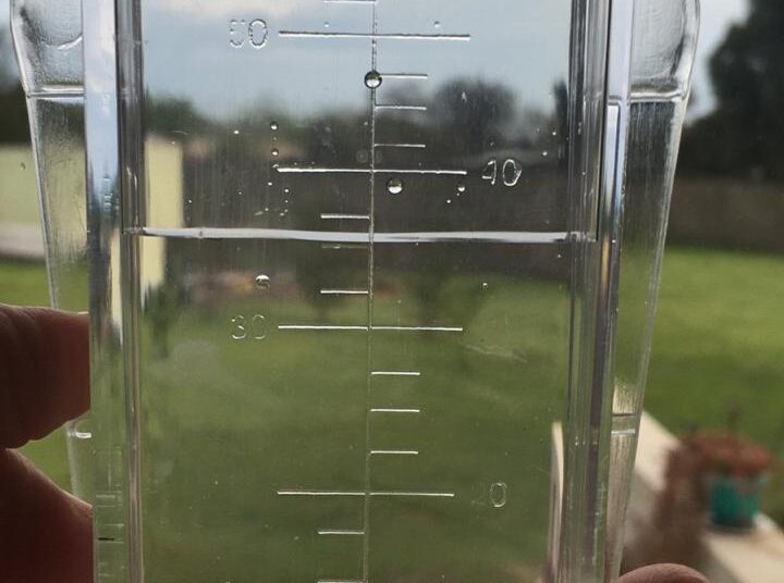 Fuertes ráfagas de viento y 35 mm de lluvia en Benito Juárez