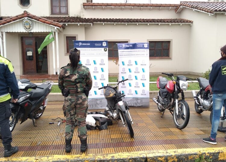 Motos, marihuana, entre otros elementos secuestrados en los allanamientos