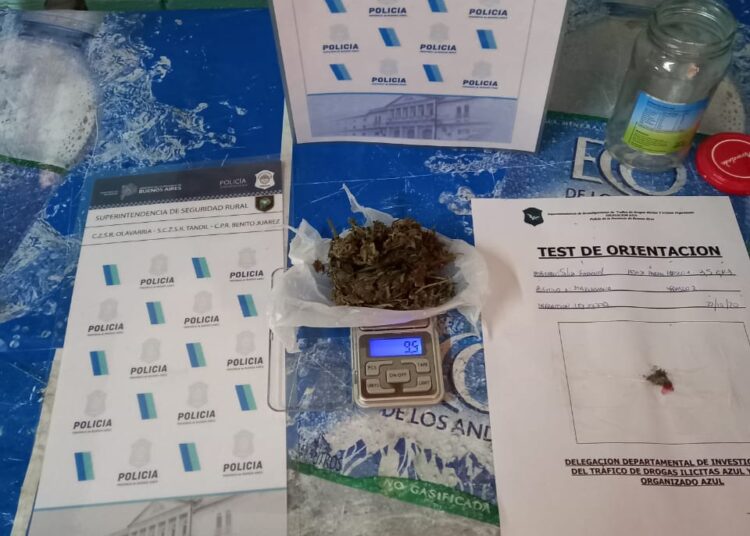 Motos, marihuana, entre otros elementos secuestrados en los allanamientos