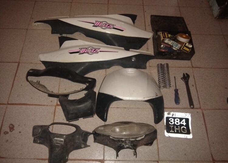 Motos, marihuana, entre otros elementos secuestrados en los allanamientos