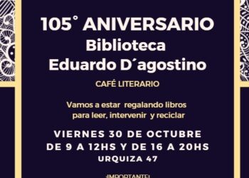 Hoy cumple 105 años la Biblioteca Eduardo D´agostino