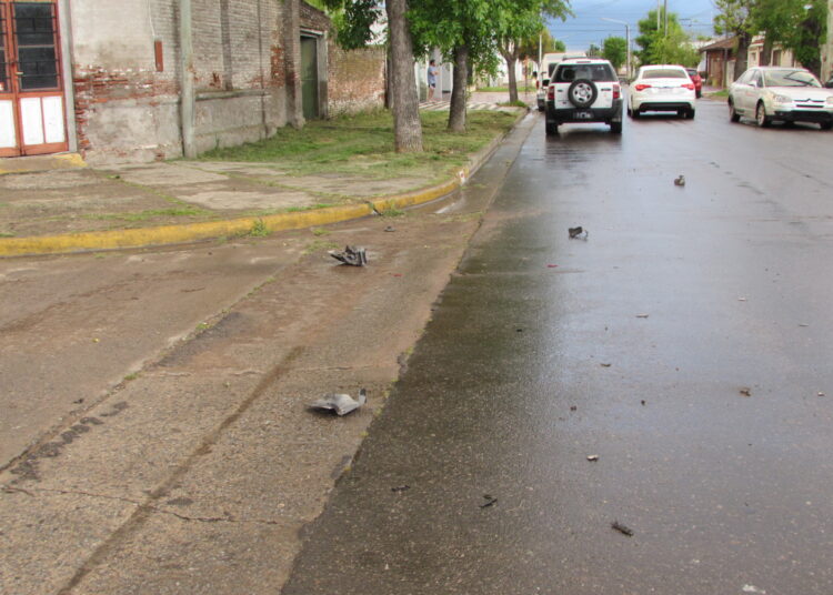 Accidente de tránsito solo con consecuencias materiales