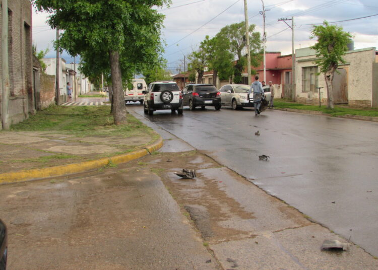 Accidente de tránsito solo con consecuencias materiales