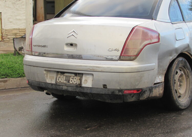 Accidente de tránsito solo con consecuencias materiales