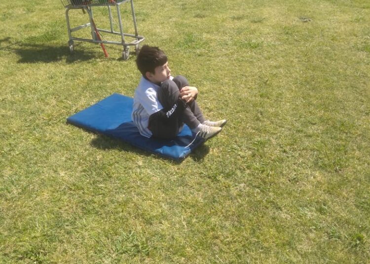 EMFI entrena en la cancha del Polideportivo Municipal