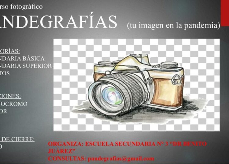 La Escuela Secundaria 3 invita a participar del Concurso Fotográfico «Pandegrafías»