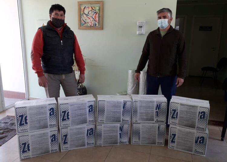 Donaron elementos de limpieza para el Hospital local