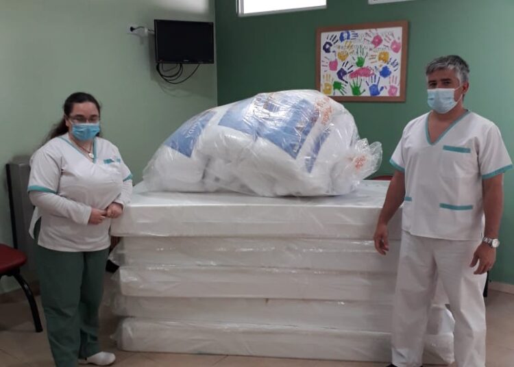 Importante entrega al área de pediatría del Hospital