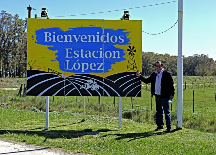 El Intendente recorrió las localidades de Barker – Villa Cacique y Estación López