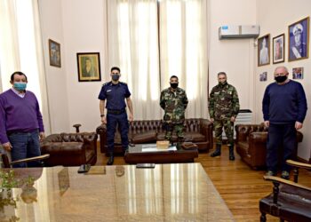 El Intendente Marini recibió al nuevo coordinador del Comando de Prevención Rural