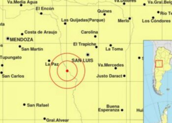 Un terremoto de magnitud 5.1 sacudió la provincia de San Juan