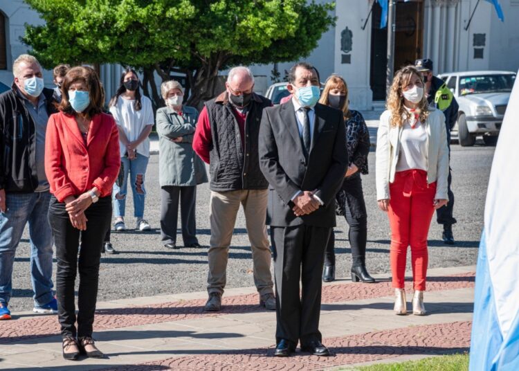 Se realizo el acto protocolar por el 153º Aniversario del Partido de Benito Juárez