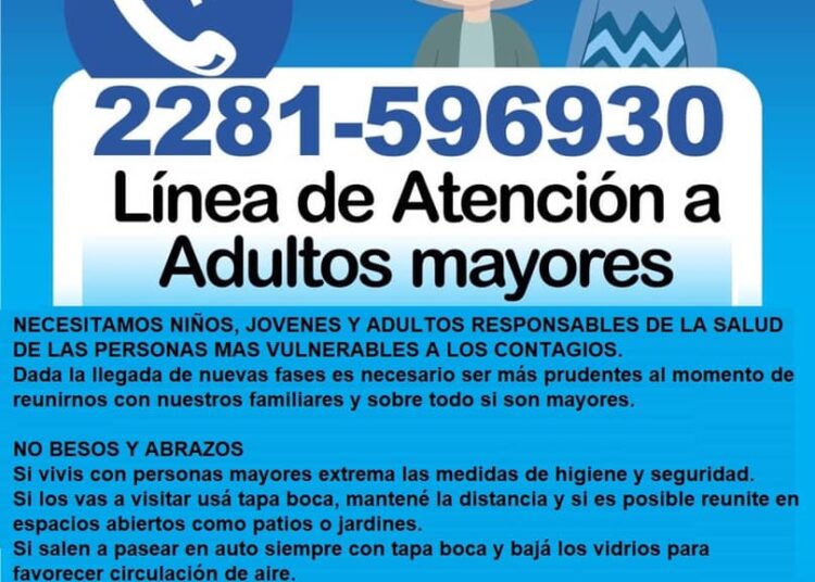Línea de Atención a Adultos Mayores: 2281-596930
