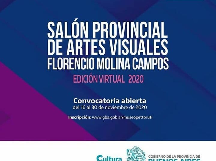 Se abren las convocatorias al Salón Provincial de Bellas Artes Florencio Molina Campos y al Salón Provincial de Arte Joven
