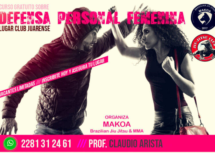 En esta pandemia aprovecha a aprender, Curso de Defensa Personal en Juarense