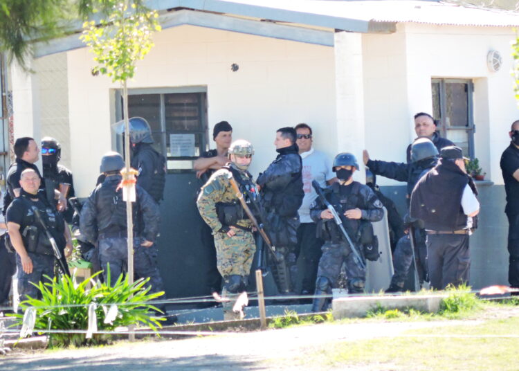 Motín, momentos de suma tensión y la Unidad Carcelaria 37 totalmente destruida