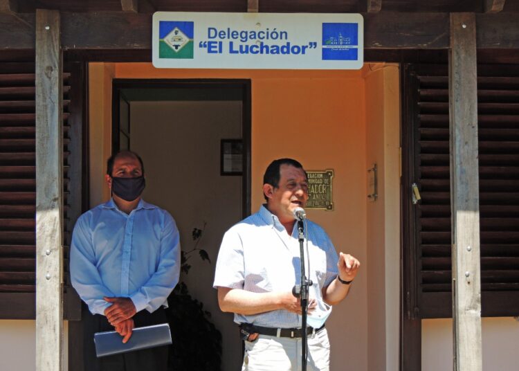 Se realizo el acto protocolar por el 56º aniversario de la Delegación Municipal y destacamento policial Paraje «El Luchador» 